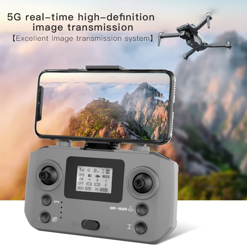 2024 novo l600 pro max gps drone 5km 4k profissional hd câm. - Image 6